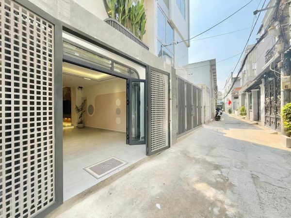 Bán nhà 1 trệt 1 lửng 2 lầu mới xây Full nội thất hẻm oto đậu trong nhà giá 6,95 tỷ TL - Hình ảnh 3