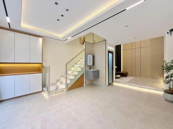 Bán nhà 1 trệt 1 lửng 2 lầu mới xây Full nội thất hẻm oto đậu trong nhà giá 6,95 tỷ TL - Hình ảnh 6