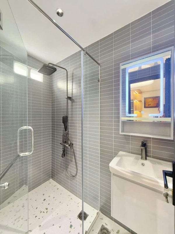 Bán nhà 1 trệt 1 lửng 2 lầu mới xây Full nội thất hẻm oto đậu trong nhà giá 6,95 tỷ TL - Hình ảnh 9